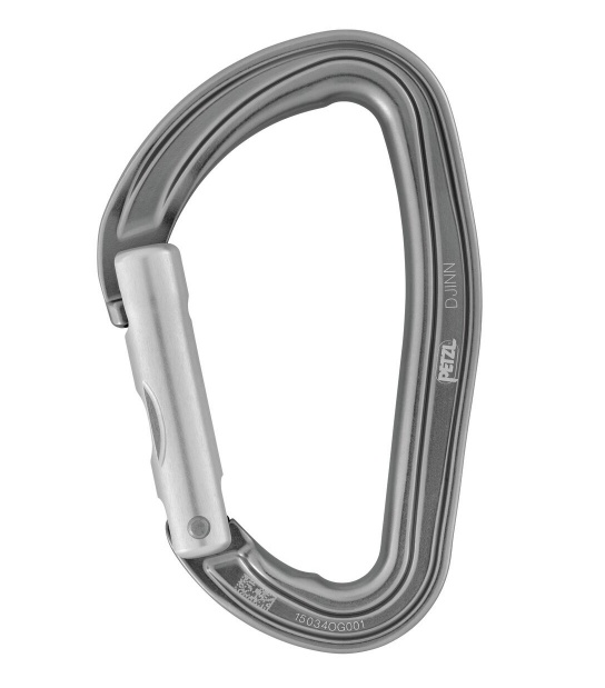 MOSQUETON DJINN GRIS RECTO PETZL