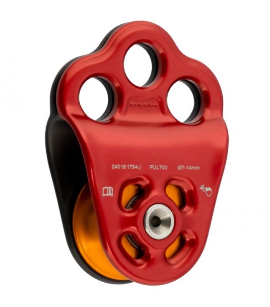 POLEA TRIPLE ATTACHMENT ROJA DMM