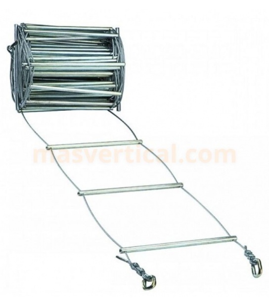 ESCALERA ENROLLABLE DE ACERO FIXE