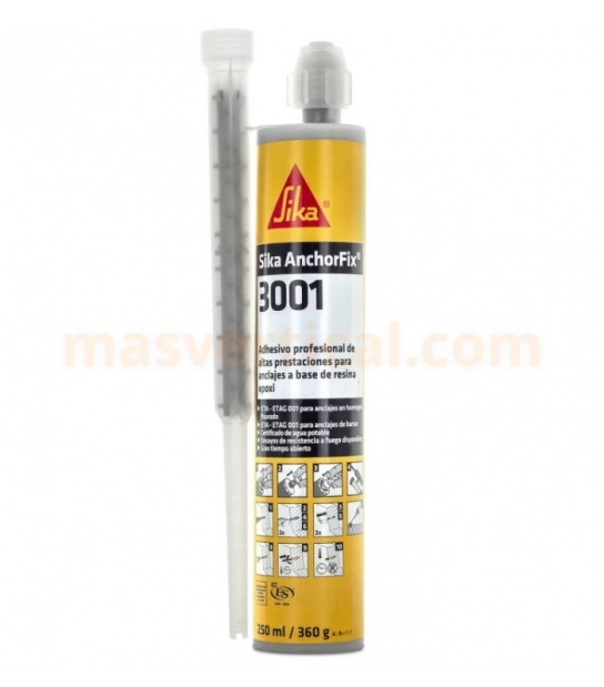 RESINA EPOXI ANCHORFIX 3001 SIKA