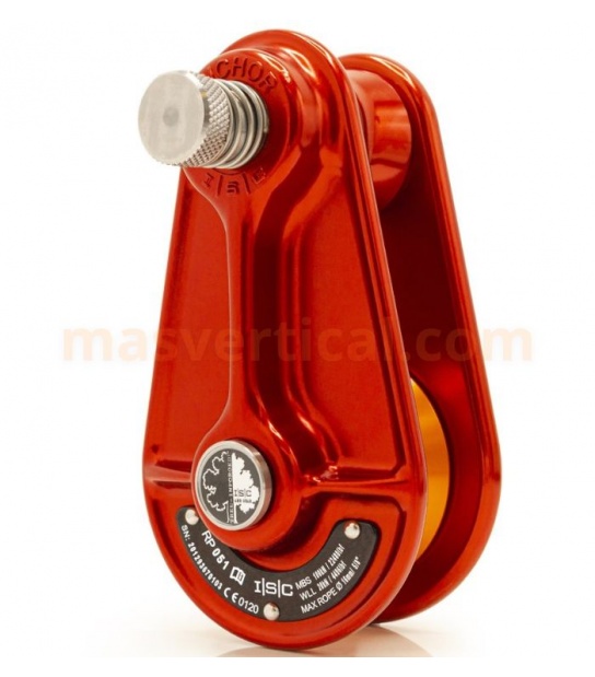 POLEA ABATIMIENTO 16mm 20kN ISC