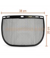 Pantalla Rejilla XL para Casco Forestal TrBl