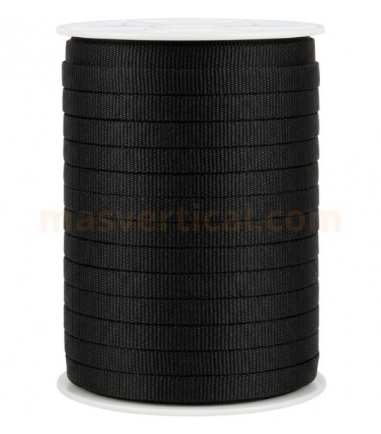 CINTA TUBULAR 25MM NEGRA  FIXE