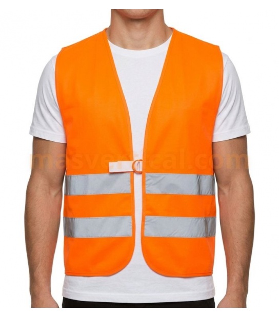 CHALECO ALTA VISIBILIDAD NARANJA ASATEX