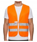 CHALECO ALTA VISIBILIDAD NARANJA ASATEX