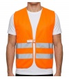 CHALECO ALTA VISIBILIDAD NARANJA ASATEX