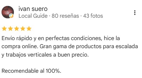 Opinión cliente