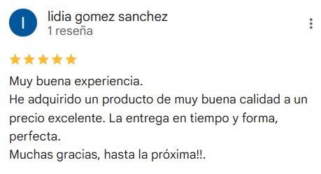 Opinión cliente